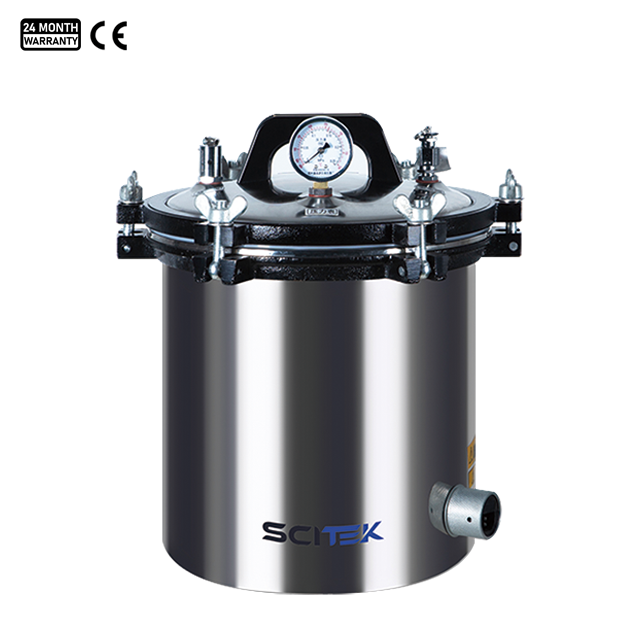 Autoclave portable à chauffage électrique/gaz 18/24 L (ST-P18B / ST-P24B)