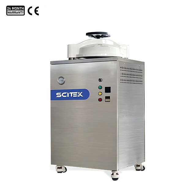 Stérilisateur vapeur vertical automatique, série ST-VLA/VL (60 → 120 L)