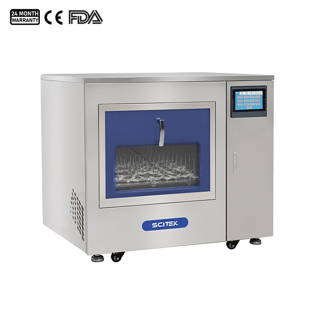 Laveur de verrerie automatique WD-120 (avec séchage)