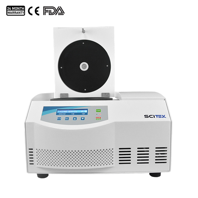 Centrifugeuse de paillasse réfrigérée haute vitesse CFG-16HRII