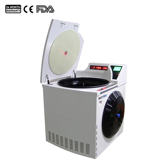 Centrifugeuse réfrigérée basse vitesse grande capacité CFG-8LLR