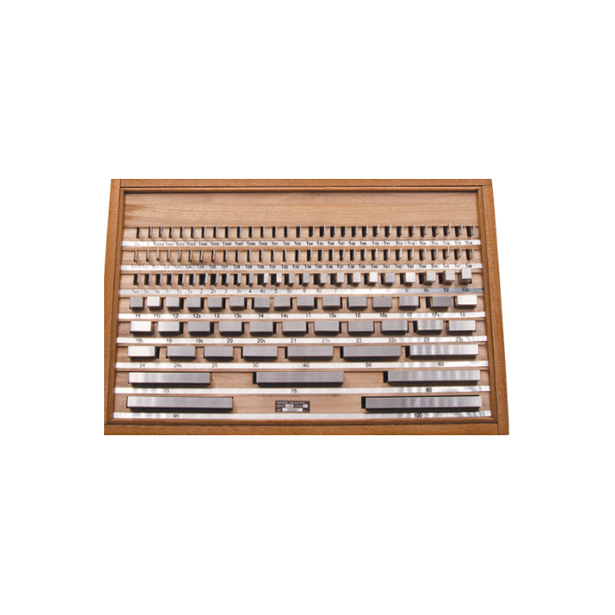 Coffret de cales étalon en acier (série 650)