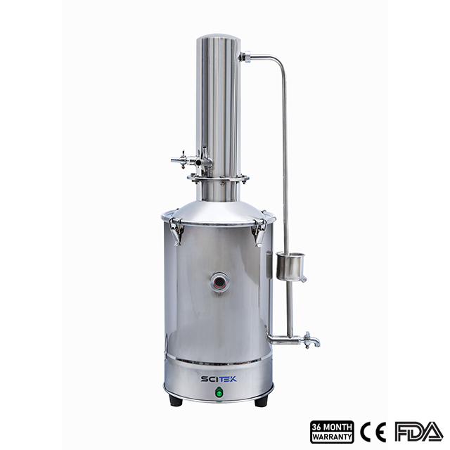 Distillateur d'eau à chauffage électrique, série WD (WD-5 / WD-10 / WD-20)