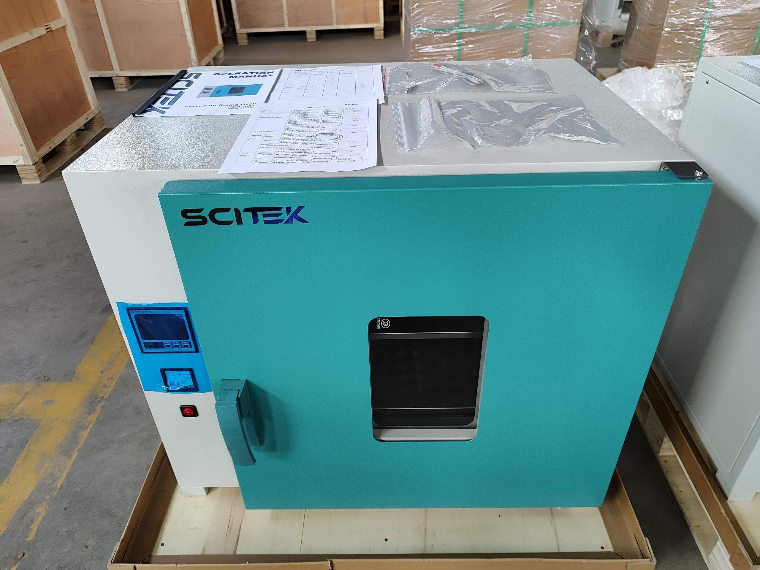 Étuve de séchage à air pulsé horizontale de précision, série FDO-A (30 → 640 L)