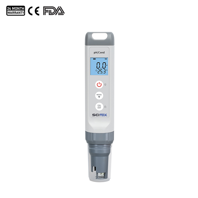 Mesureur pH / conductivité de poche