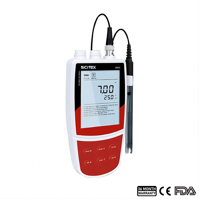 Mesureur pH / ORP portable économique (étalonnage 3 points)