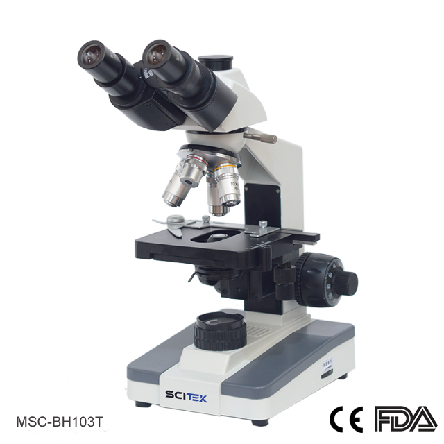 Microscope biologique série 103T, tête trinoculaire (MSC-BH103T / MSC-BS103T)