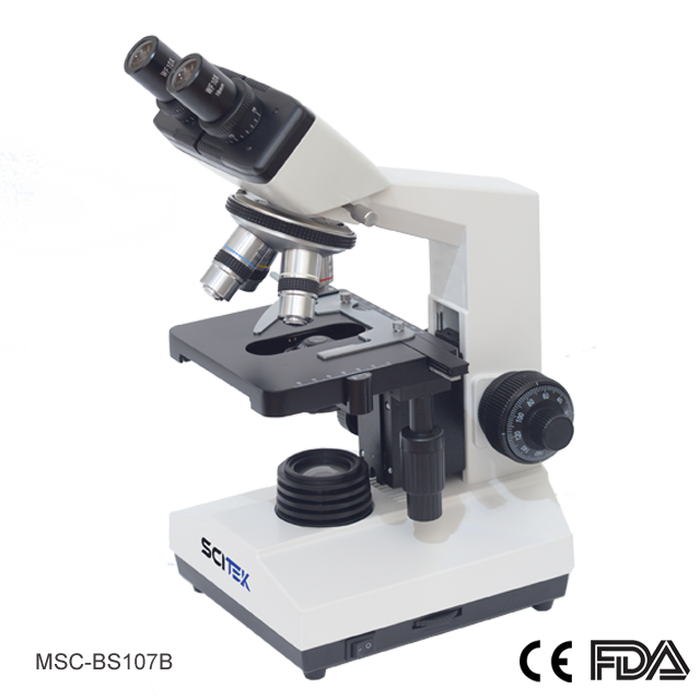 Microscope biologique série 107B, tête binoculaire (MSC-BH107B / MSC-BS107B)