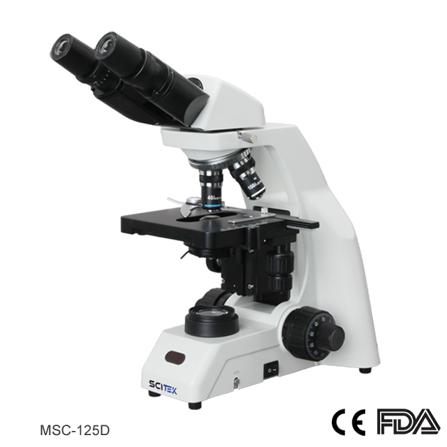 Microscope biologique à tête binoculaire Siedentopf (MSC-125D / MSC-300D)