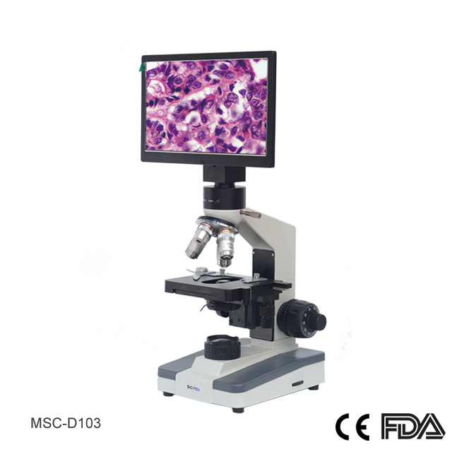 Microscope numérique MSC-D103 (système optique à distance finie)