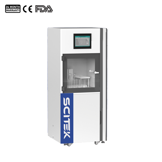 Système de nettoyage à vapeur d'acide, vertical (ASCS-3300)