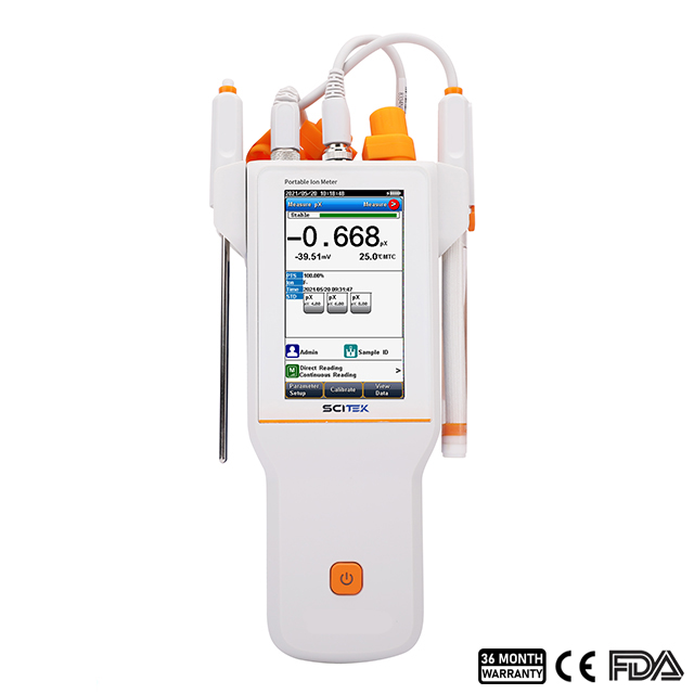 Ionomètre portable (étalonnage 8 points)