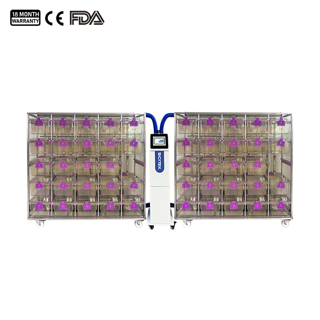 Système de cages à ventilation individuelle (IVC) — rats IVC-RC