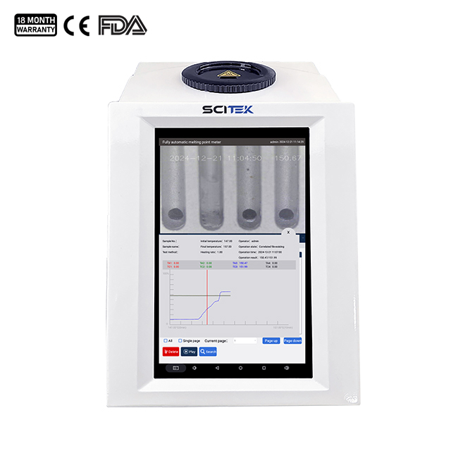 Appareil de point de fusion automatique MPA-70I / 80 / 90I