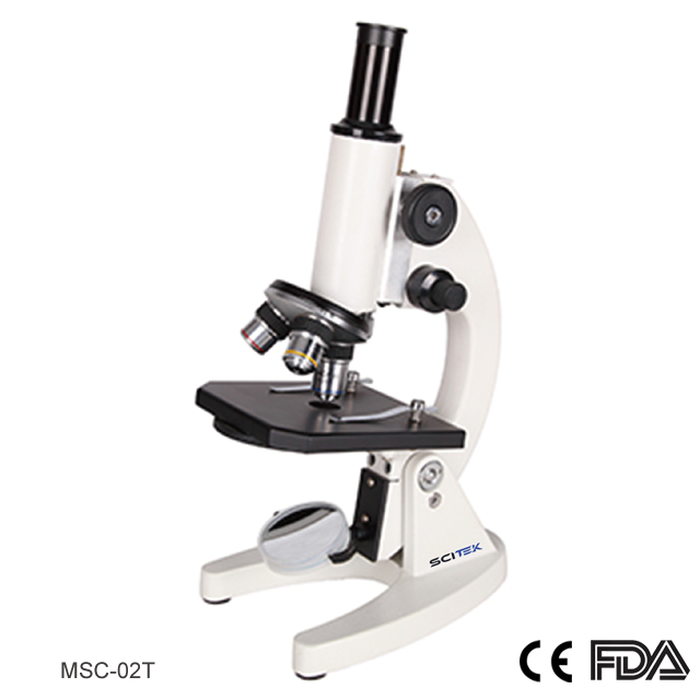 Microscope d'enseignement économique MSC-02T (monoculaire)