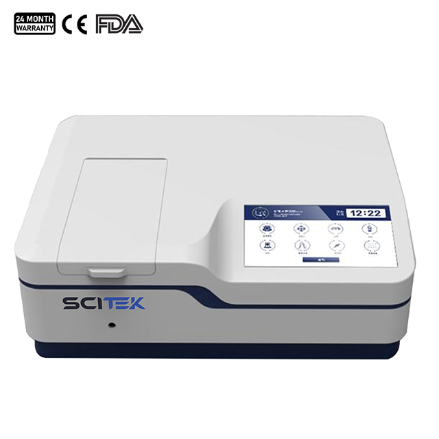 Spectrophotomètre UV-Vis à faisceau divisé et écran tactile SP-UV3200TS / 3200STS