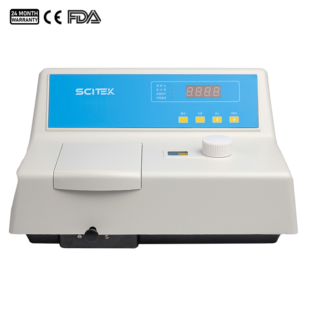Spectrophotomètre visible SP-V722 (affichage LED)